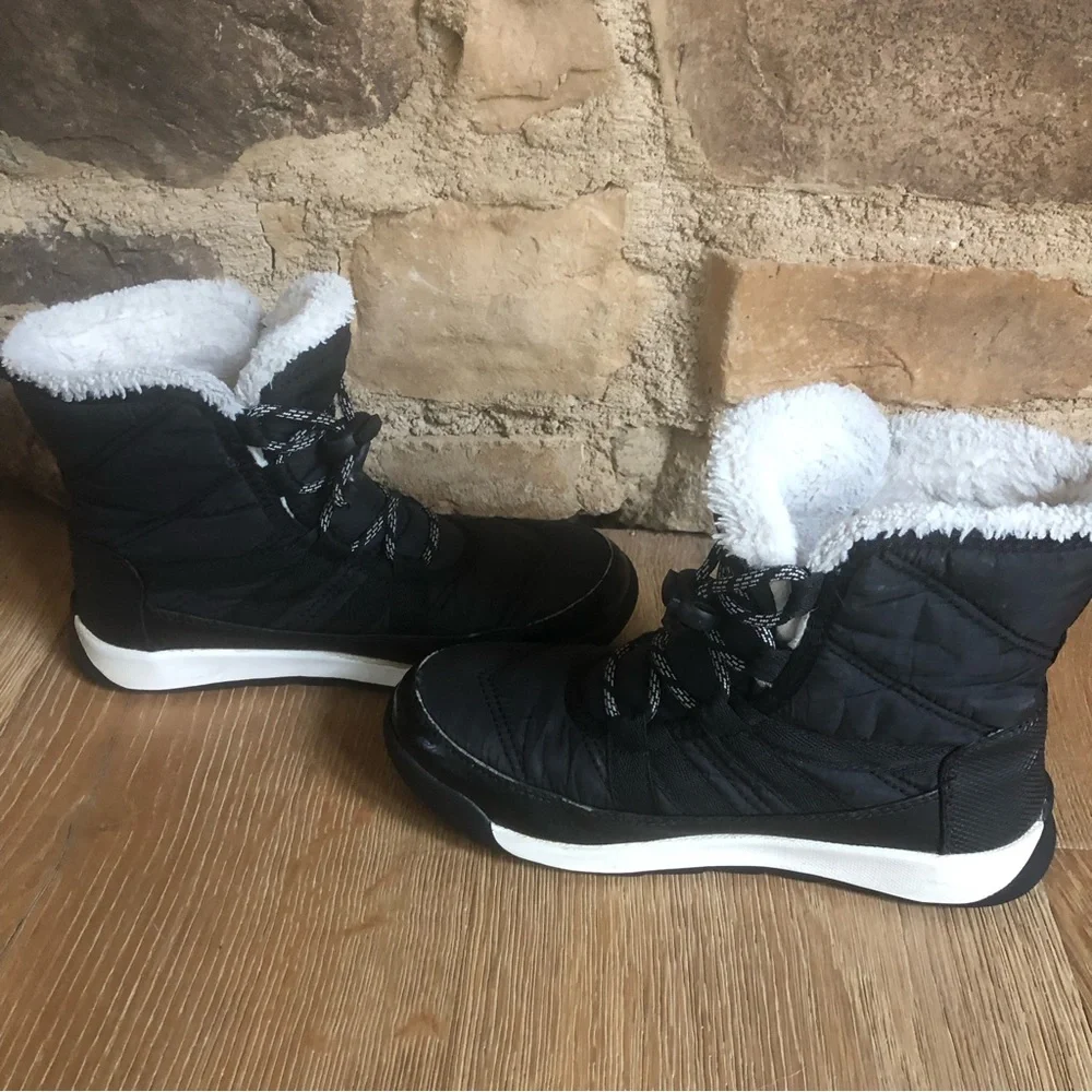 🔥SOREL sz3 kids unisex waterproof fur lined Whitney boots PriceFirm